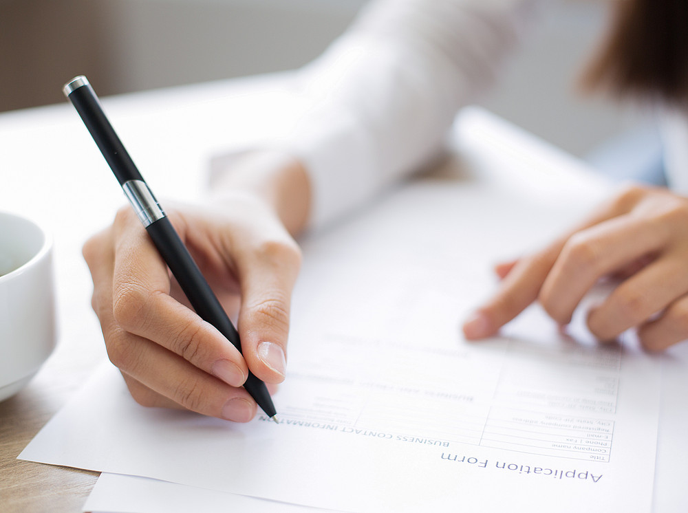 TDA application form
