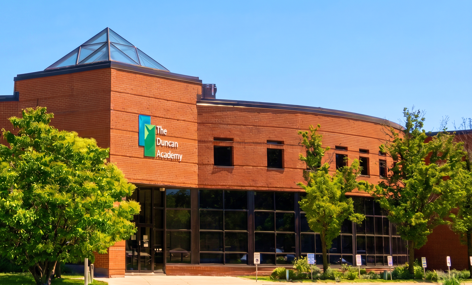The Duncan Academy campus building